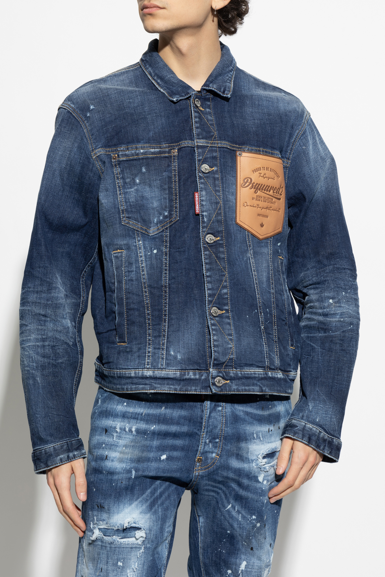 Dsquared2 Denim jacket | Men's Clothing | Vitkac Dsquared2 Denim jacket | Men's Clothing | Vitkac